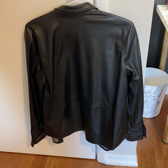 H&M LEATHER JACKET - Picture 2 of 2